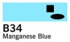 Copic Wide -Manganese Blue B34